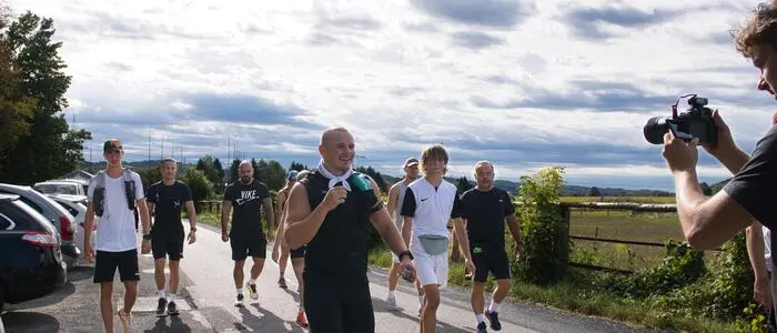 Stolz auf seine Leistung: Philipp Vidovic absolvierte 100 Kilometer in 13:15 Stunden