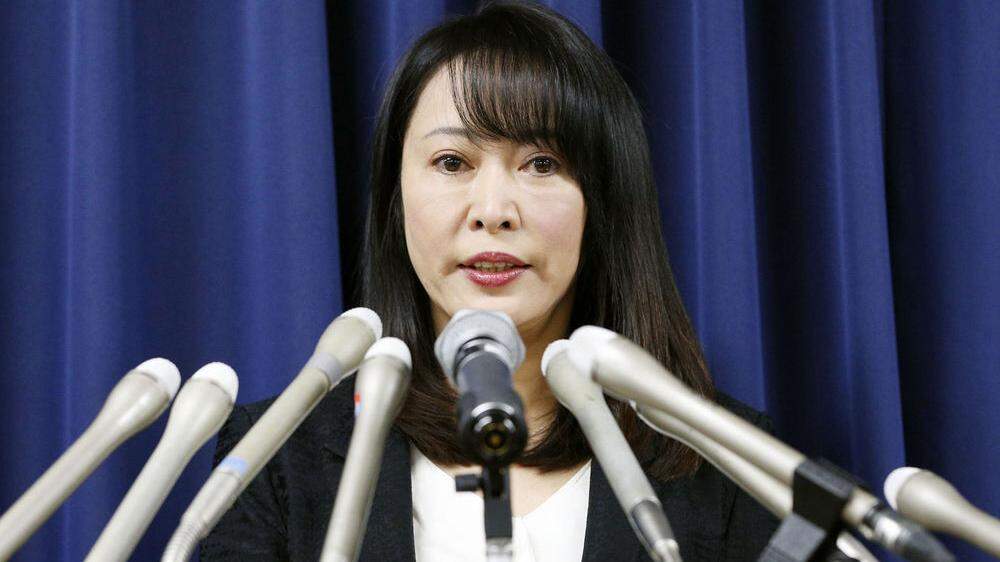 Justizministerin Masako Mori 