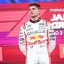 F1 - JAPANESE GRAND PRIX 2025 VERSTAPPEN Max ned, Red Bull Racing RB21, portrait podium celebration during the Formula 1 Lenovo Japanese Grand Prix 2025, 3rd round of the 2025 FIA Formula One World Championship, WM, Weltmeisterschaft from April 4 to 6, 2025 on the Suzuka Circuit, in Suzuka, Japan - SuzukaJapan PUBLICATIONxNOTxINxFRAxBEL Copyright: xEricxAlonsox