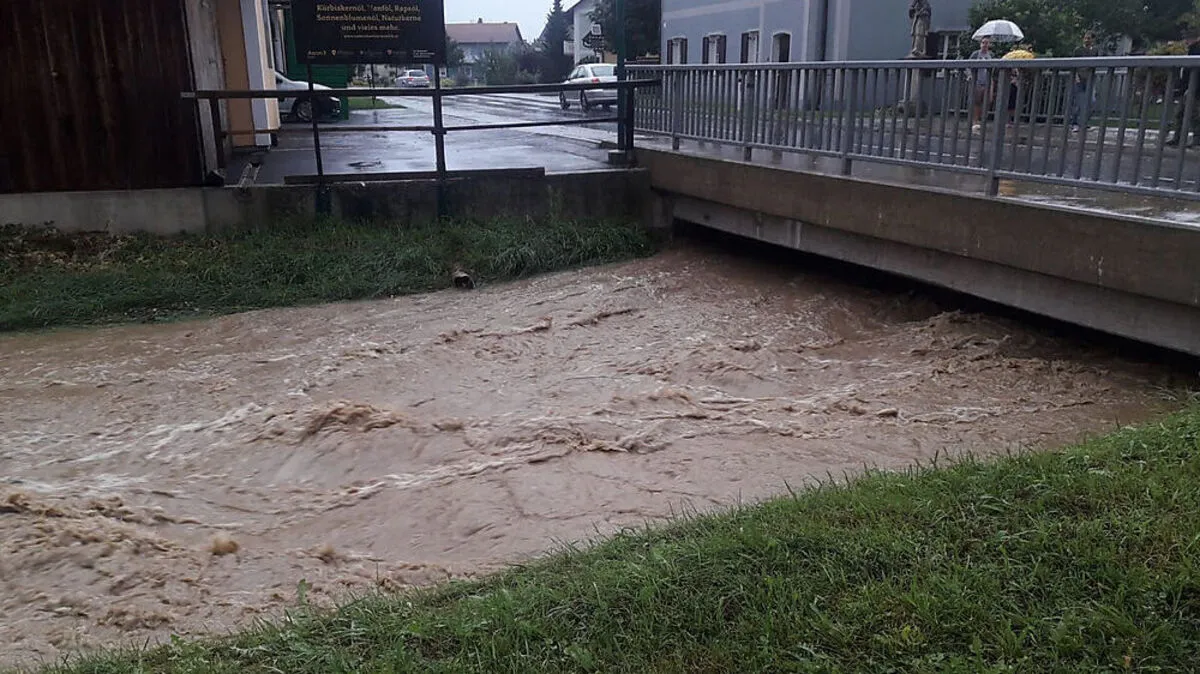Das Stadtgebiet von Fürstenfeld sowie die Ortsteile Altenmarkt und Übersbach sind besonders stark betroffen