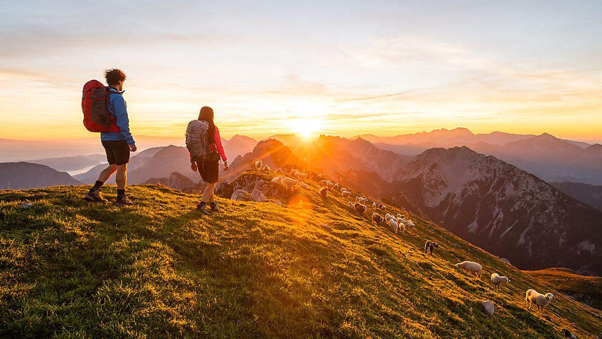 Der Panoramaweg in den Südalpen garantiert fantastische Ausblicke