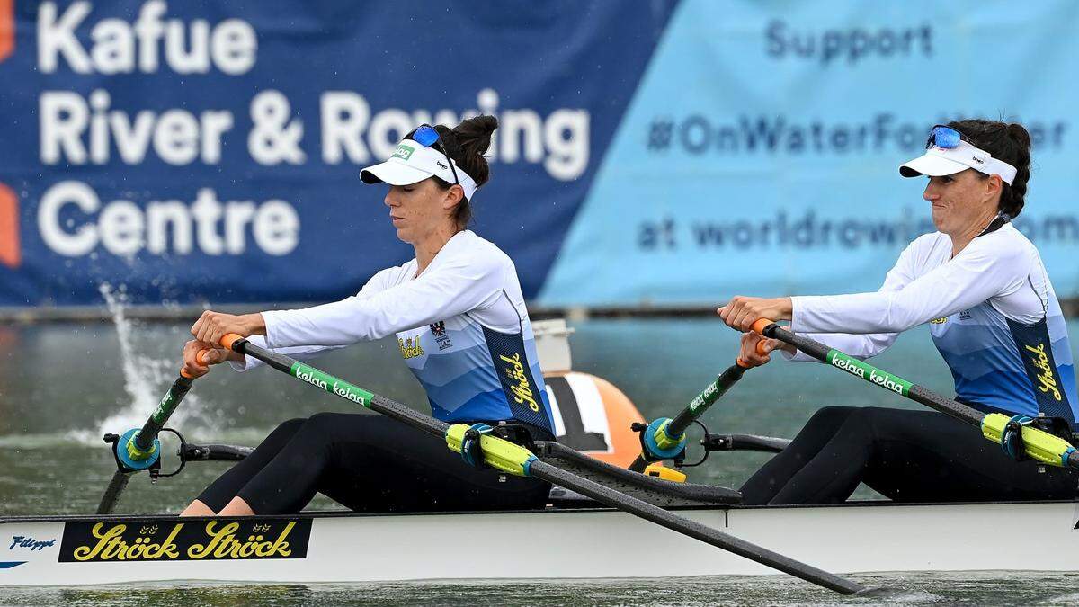 Magdalena und Katharina Lobnig verpassten bei der WM knapp eine Medaille