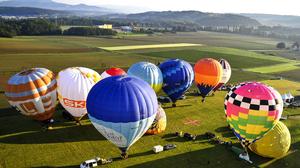 Bad Waltersdorf war schon oft der Austragungsort für Heißluftballon-Bewerbe