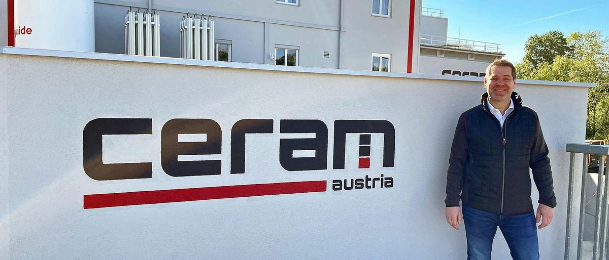 Christian Kögl ist seit 2020 Geschäftsführer der Ceram Austria GmbH