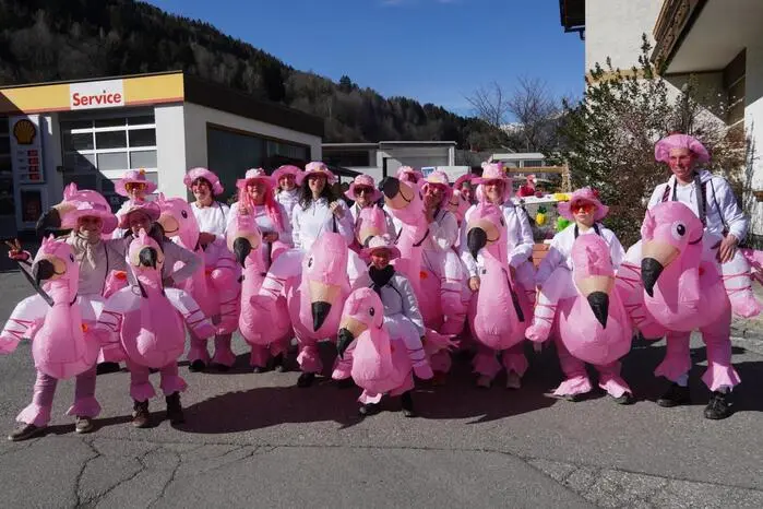 In der Gmündner Innenstadt wurde es bunt