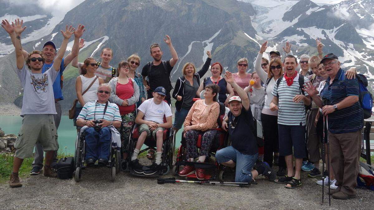 Eine von vielen gemeinsamen Aktionen, die Freude machen: die Urlaubsaktion in Kaprun