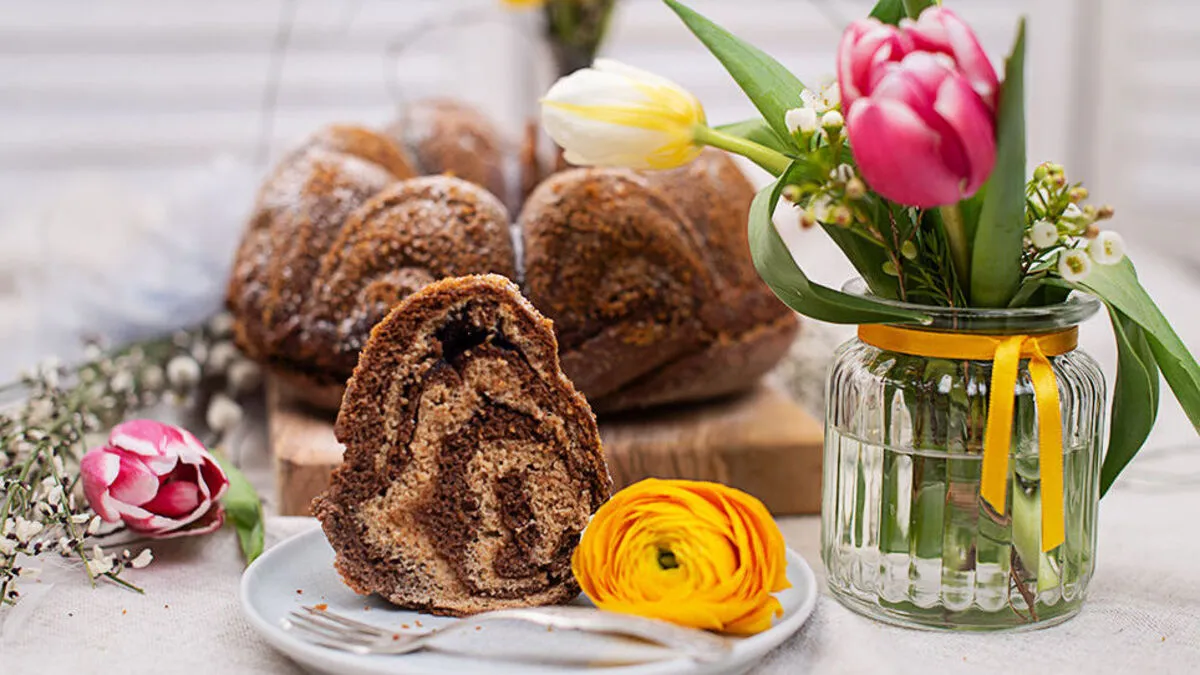 Osterklassiker mal anders: Zebra Reindling von cookingCatrin