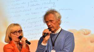 Helga Sams (Leibnitz Kult) und Karl Posch (Kürbis Wies) forderten die Gründung eines Kulturbüros für die Region Südweststeiermark
