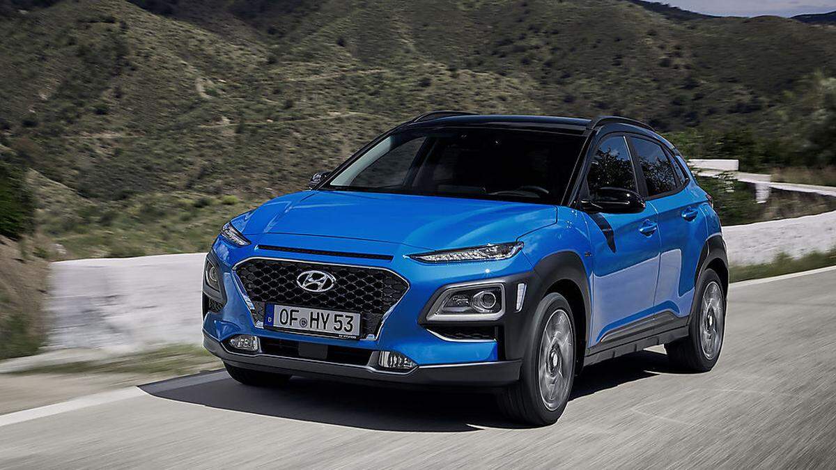 Der Hyundai Kona als Hybrid