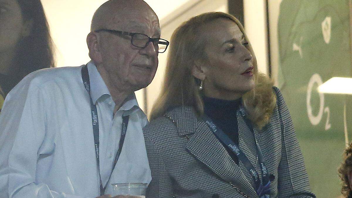 Das Model und der Medienzar: Rupert Murdoch, Jerry Hall