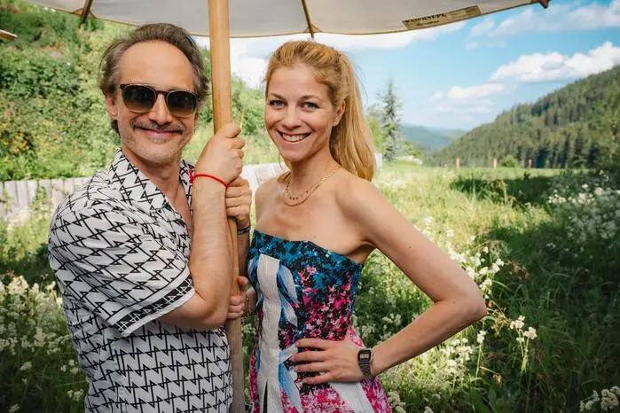 Michael Ostrowski und Hilde Dalik waren am Pogusch zu Gast