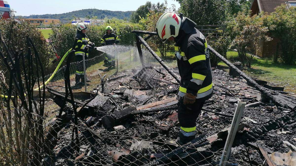 Die Brandursache ist noch nicht bekannt 