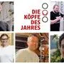 Nominiert in der Kategorie Wirtschaft und Forschung: Reinhard Kleindl, Werner und Carmen Krauss, Kathrin Stern und Rita Resch, Dieter Tatzl, Christa Franz (von links oben im Uhrzeigersinn) 