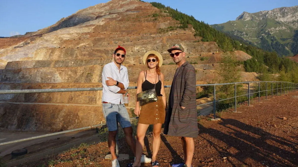 Der Erzberg und Eisenerz ließen sich auf das Rostfest mit einem bunten Programm ein