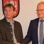 Christian Steibl wurde von Bezirkshauptmann Florian Waldner angelobt