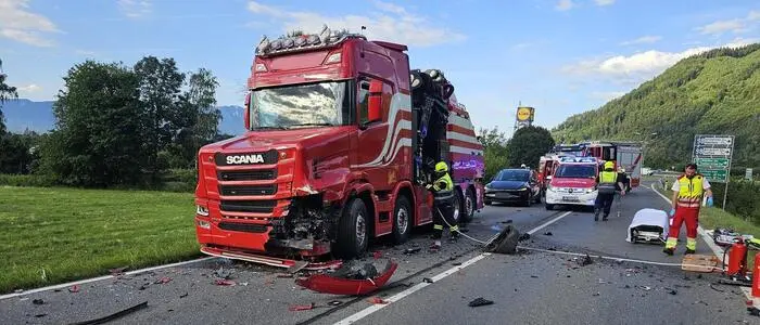 Der Unfall-Lkw