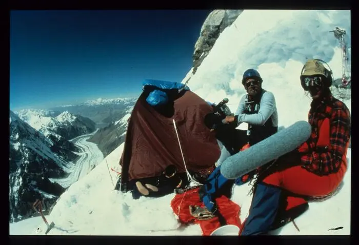 Kurt Diemberger und Julie Tullis am K2