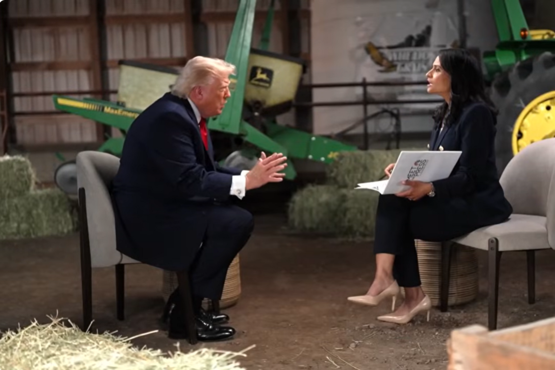 „Unaufrichtig oder dumm“: US-Präsident verlässt wutentbrannt