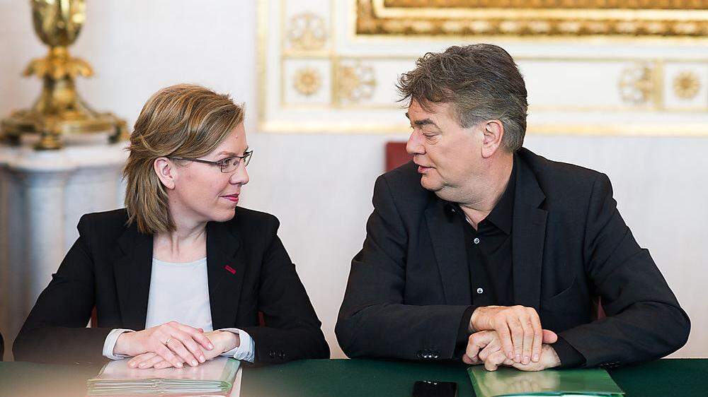 Mit Werner Kogler und Leonore Gewessler stellt die Grüne Mark zwei politische Schwergewichte in der Regierung 