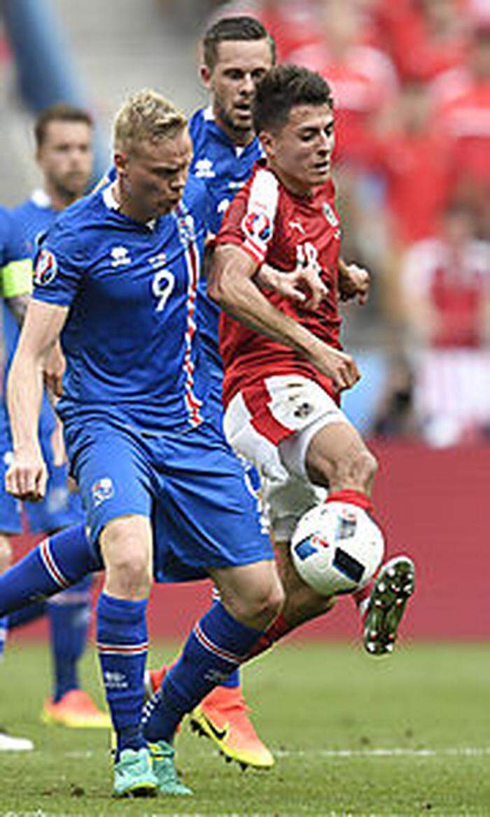 Alessandro Schöpf 2016 gegen Island