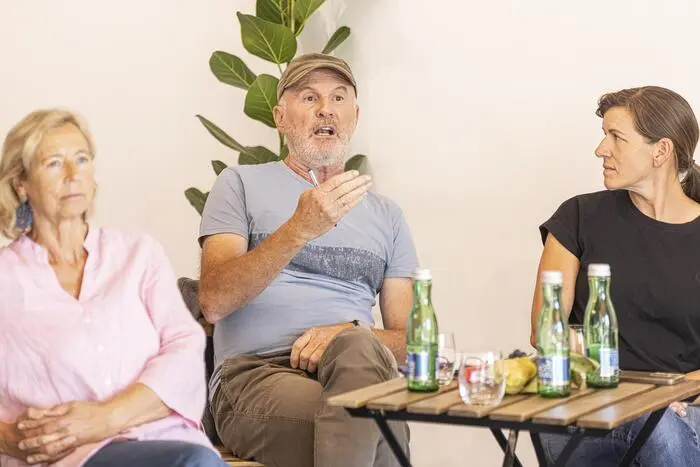 Christian Waltl, Ingrid Bachler und Sabine David