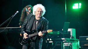 Steve Lukather von Toto reist am Freitag zum Konzert in Moosburg an