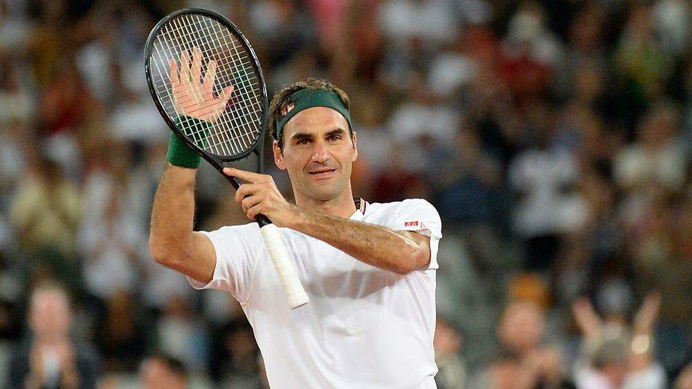 Applaus für den Tennis-Großmeister: Roger Federer ist 39 Jahre alt