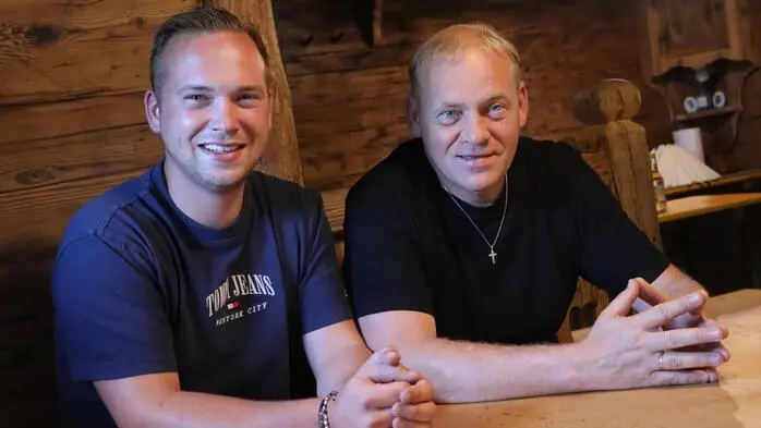 Das Vater-Sohn-Duo Fritz und Nico Kristoferitsch 