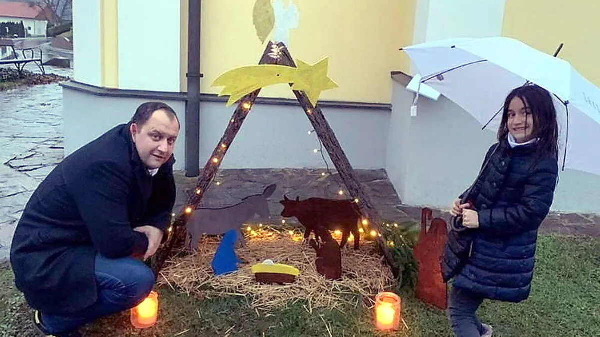 Sophie Grassmugg mit ihrem Vater