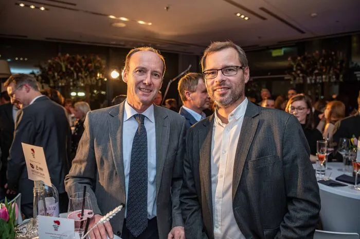 Der Weizer Bezirkshauptmann Rüdiger Taus, Werner Reisenhofer, Vizebgm. von St. Ruprecht