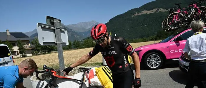Marco Haller kam zu Sturz