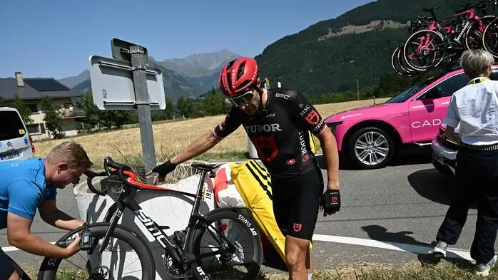 Marco Haller kam zu Sturz