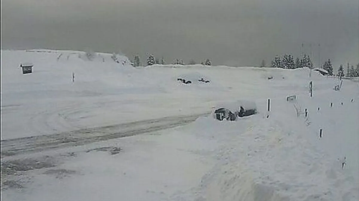 Die Räumung der Straße auf den Dobratsch läuft auf Hochtouren