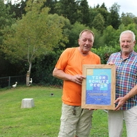 Josef Krickler und Werner Schenk erhielten als Storchenberingergemeinschaft Weiz heuer den ARTE-Noah-Tierschutzpreis