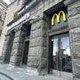 Geschlossene McDonald's-Filiale in Kiew
