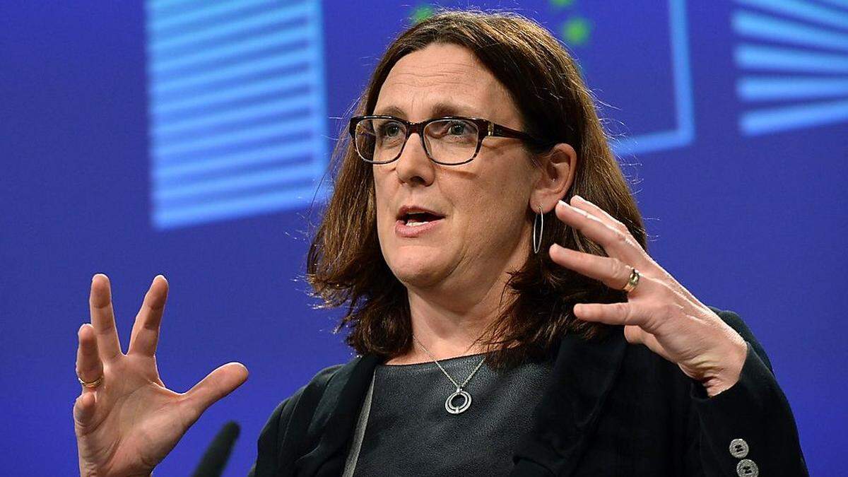 EU-Kommissarin Cecilia Malmström