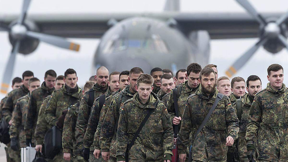 Die Bundeswehr führt in Litauen ein NATO-Bataillon zur Abschreckung Russlands an