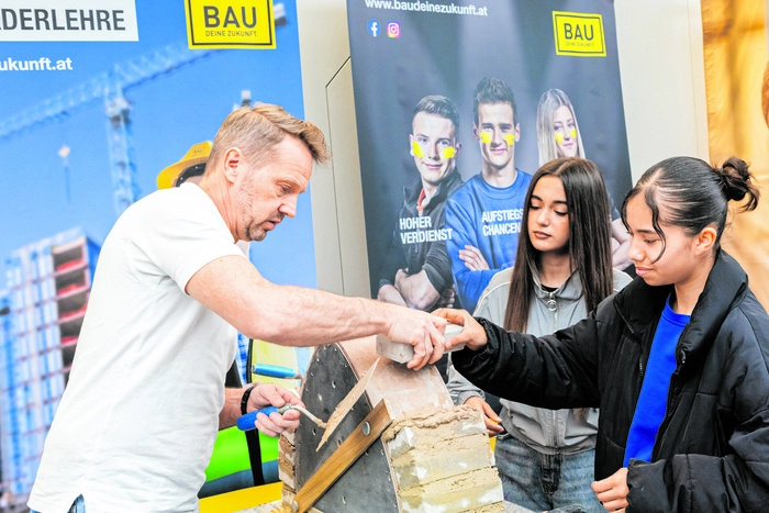 Ein Höhepunkt der Skills Week war „Try a Skill“ am 5. und 6. März in der WKO Steiermark