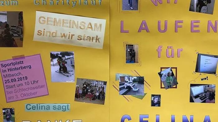 Celinas Mitschüler setzen sich für sie ein