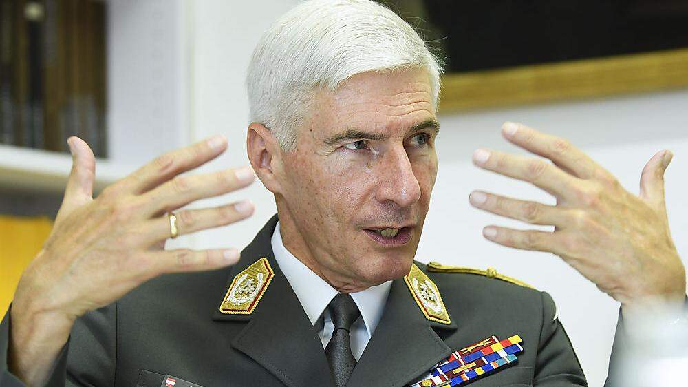 Generalstabschef Robert Brieger