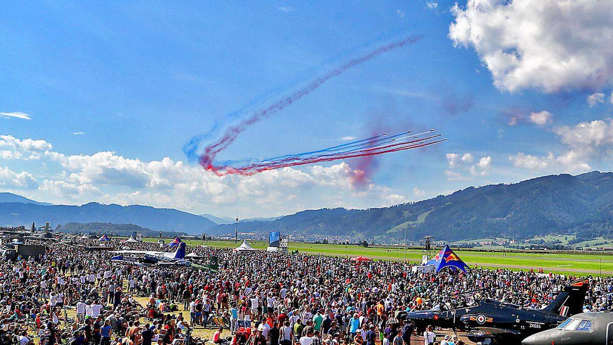 Die Airpower lockt wieder bis zu 300.000 Besucher an