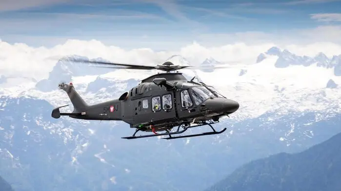 Beim Waldbrand im Bereich der Grafenbergalm waren Hubschrauber des Bundesheeres im Einsatz