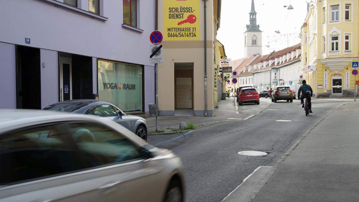 Ein Radweg in der Herzog-Ernst-Gasse sorgt neuerlich für hitzige Diskussionen
