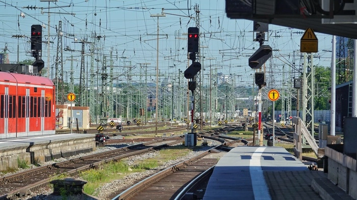 Der Augsburger Hauptbahnhof