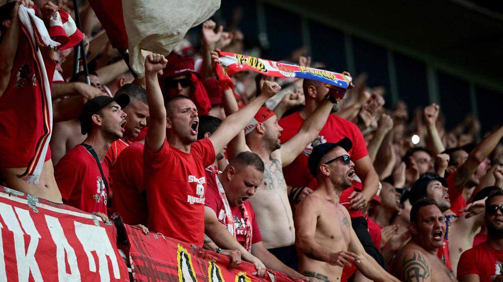 Köln-Fans in Nizza