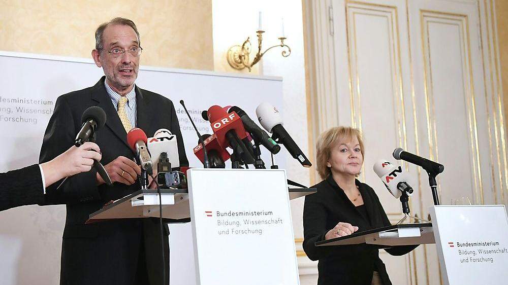 Zwischen Bildungsminister Heinz Faßmann und Werte-Ombudsfrau Susanne Wiesinger stimmt die Chemie nicht mehr.