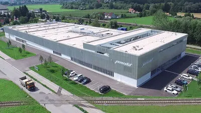 Das neue Pankl-Getriebewerk von oben gesehen