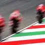 (FILES) In this file photograph taken on June 2, 2019, Riders compete during the Italian Moto GP Grand Prix on the Mugello race track at Scarperia e San Piero. - The MotoGP Italian Grand Prix, which was originally scheduled for May 31, 2020 at Mugello and then postponed, has been cancelled, the International Motorcycling Federation (FIM) announced on June 10, 2020. "Despite the communal effort made to find a practical solution, the impossibility of staging an event that is open to spectators, as well as the difficulties that have arisen from this exceptional situation, have not allowed us to find a new date for the Italian Grand Prix," said Paulo Poli, CEO of Mugello Circuit in an FIM statement. (Photo by Tiziana FABI / AFP)