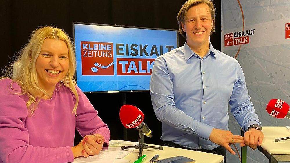 Martina Klementin und Kleine Zeitung Sport-Chef Steiermark Michael Schuen haben wieder interessante Gäste eingeladen