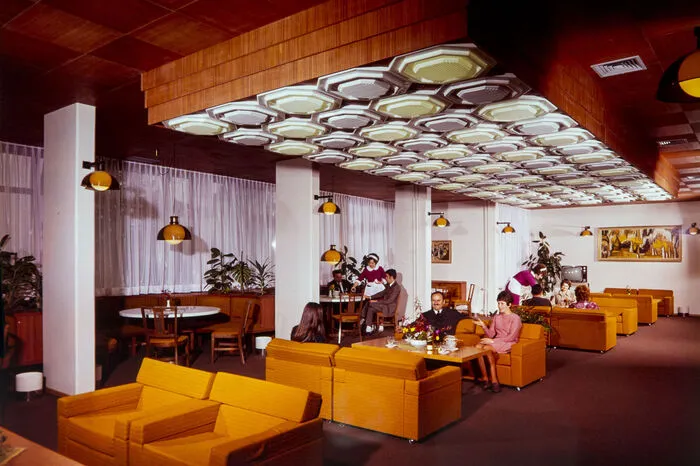 Das Hotel in den 1970er-Jahren.